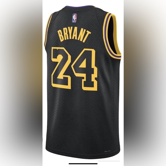 Los Angeles Lakers Jersey Kobe Bryant Mamba Edition Nike Swingman XL NBA - Picture 5 of 5